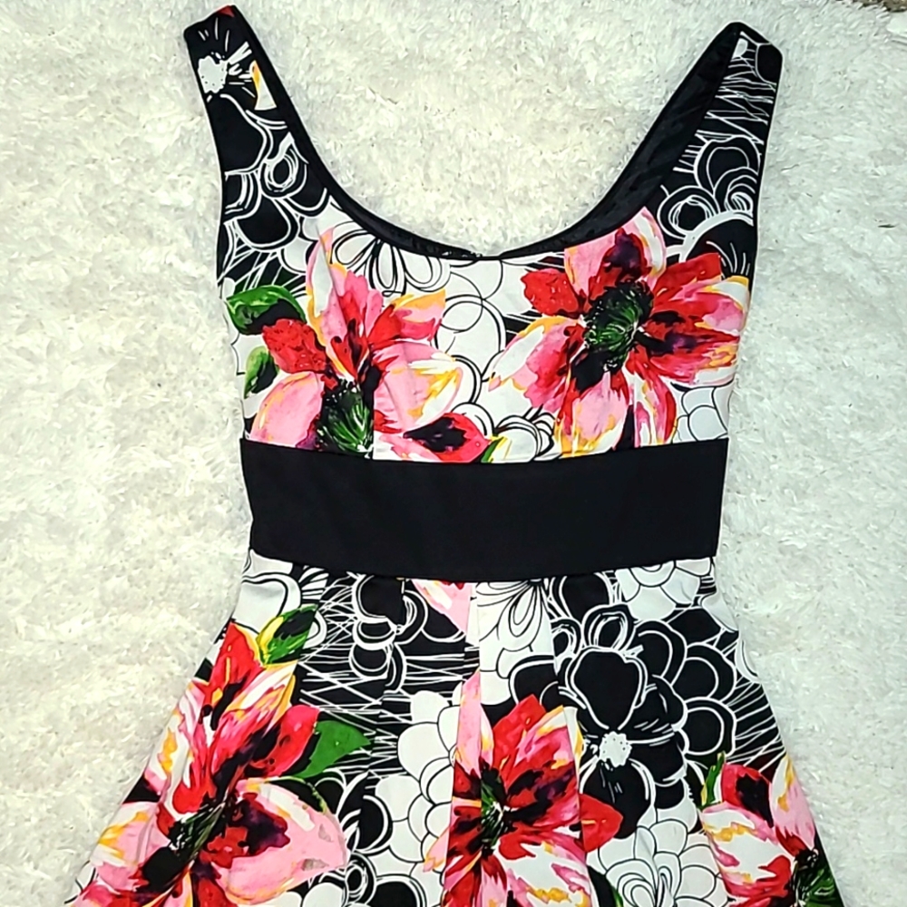 Casual Floral Dress